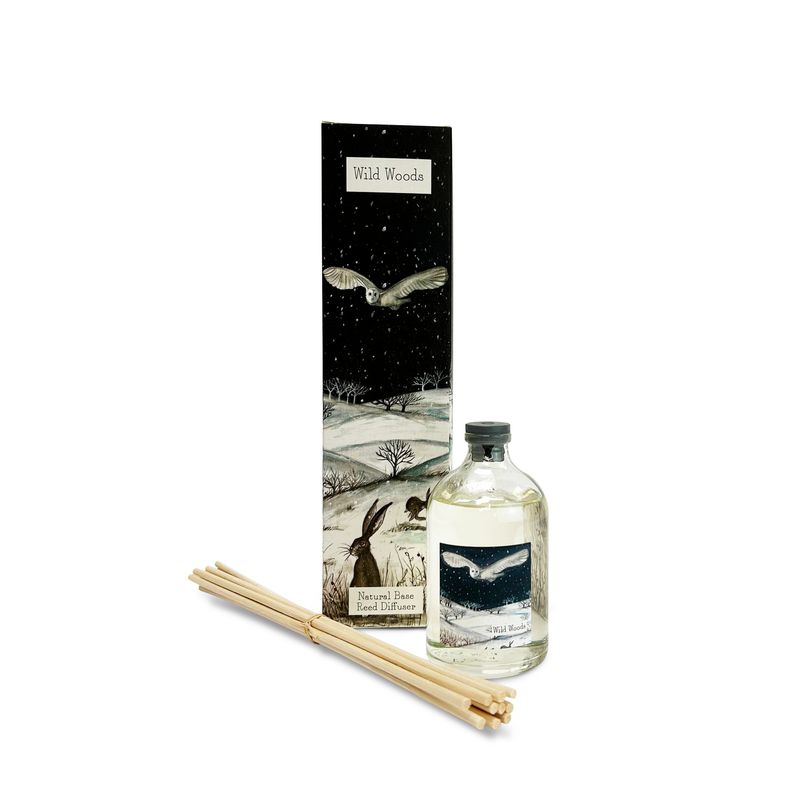 GF Wild Woods (Mint, Pine &amp; Cedarwood) 100ml Clear Apothecary Reed Diffuser from Heaven Scent
