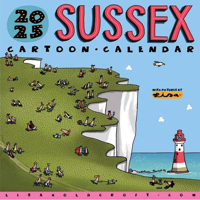 XCA Lisa Holdcroft Sussex 2025 Calendar