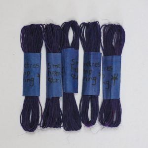 GT Khadi Plum Hemp String Sgl