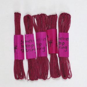 GT Khadi Fuchsia Hemp String Sgl