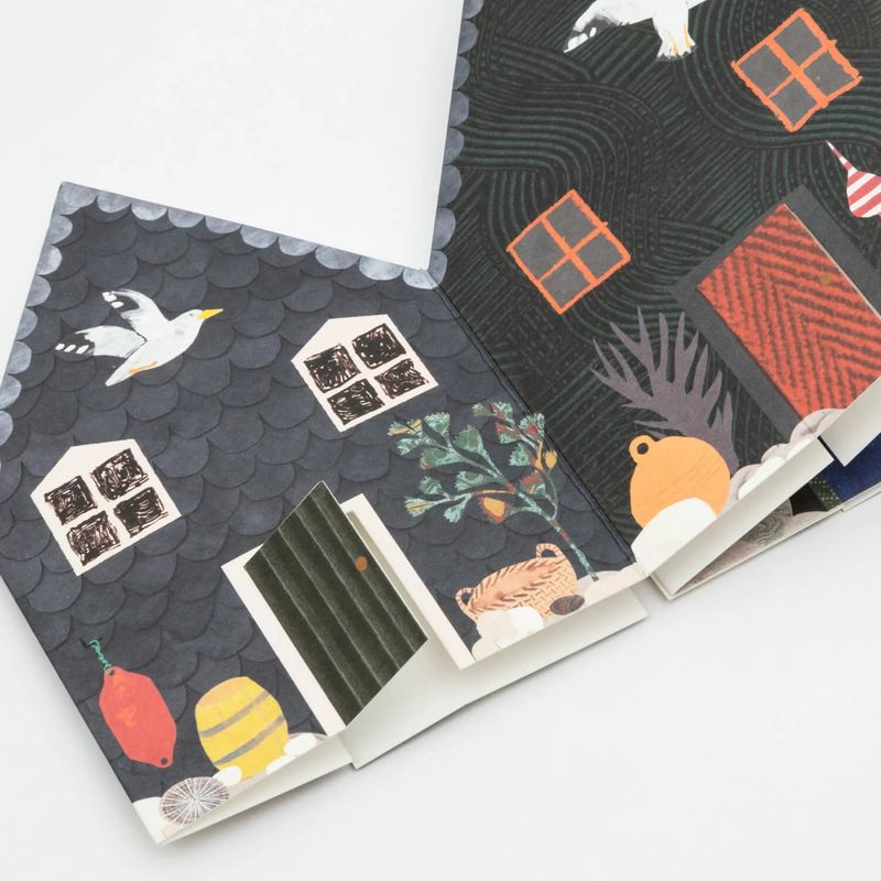 GC Fisherman's Hut Concertina Card