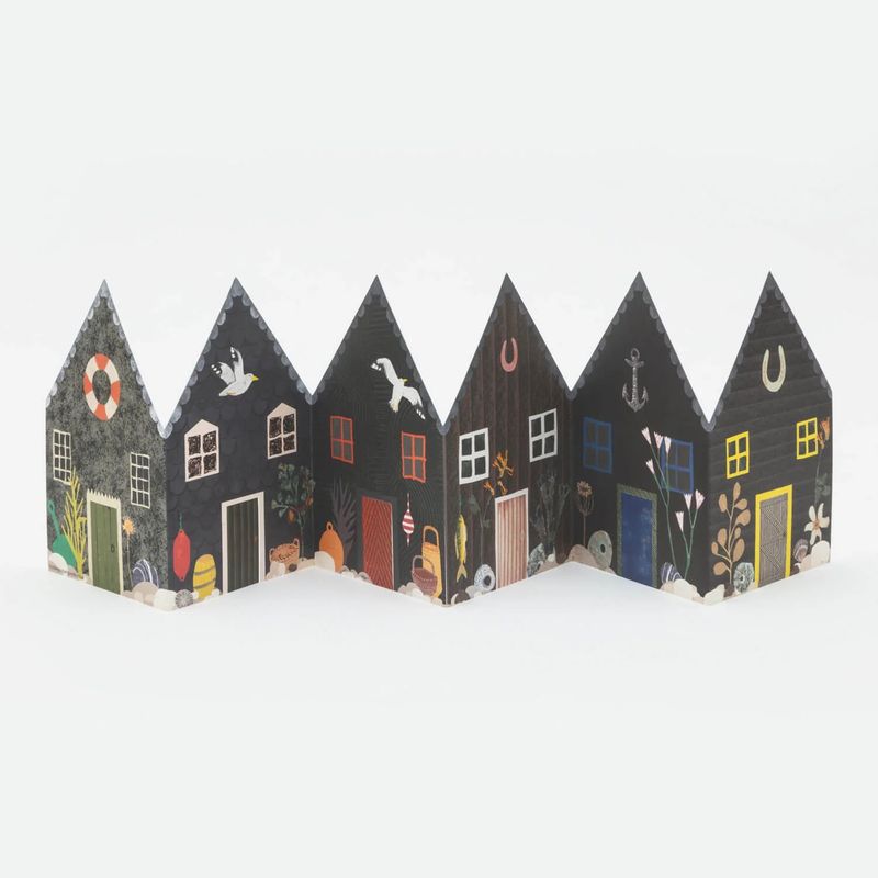 GC Fisherman&#39;s Hut Concertina Card