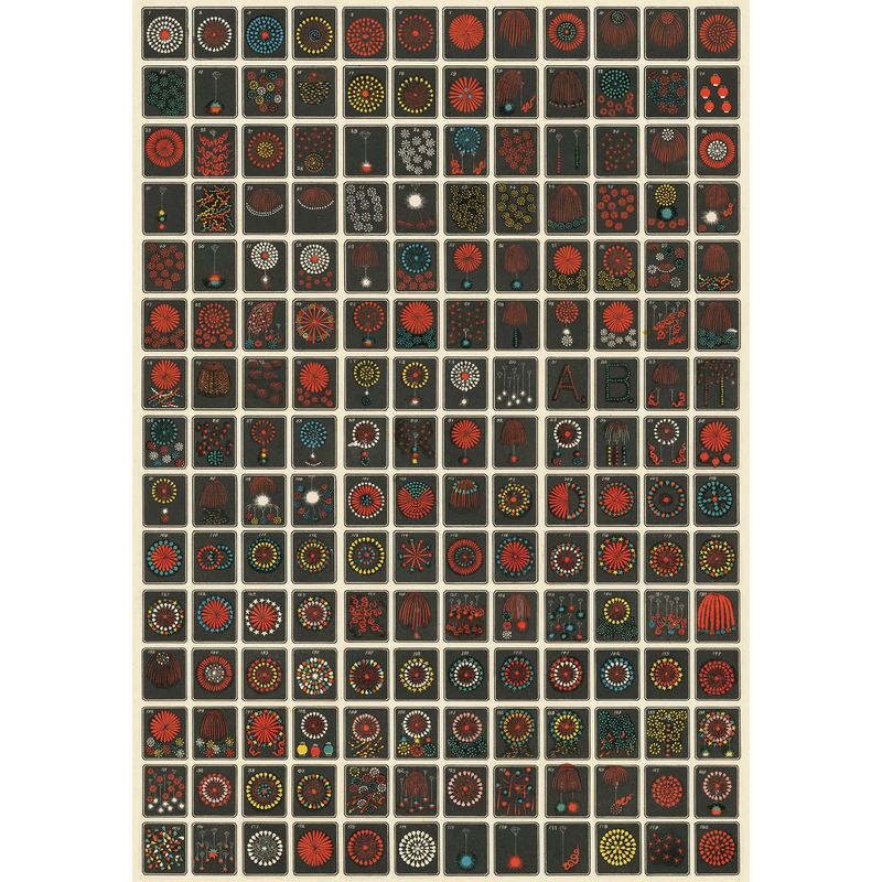 GW 180 Fireworks Poster-Wrap