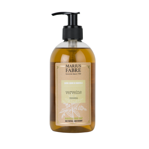 GF Marius Fabre Liquid Marseille Soap With Olive Oil 400ml - Verbena - Bien Etre