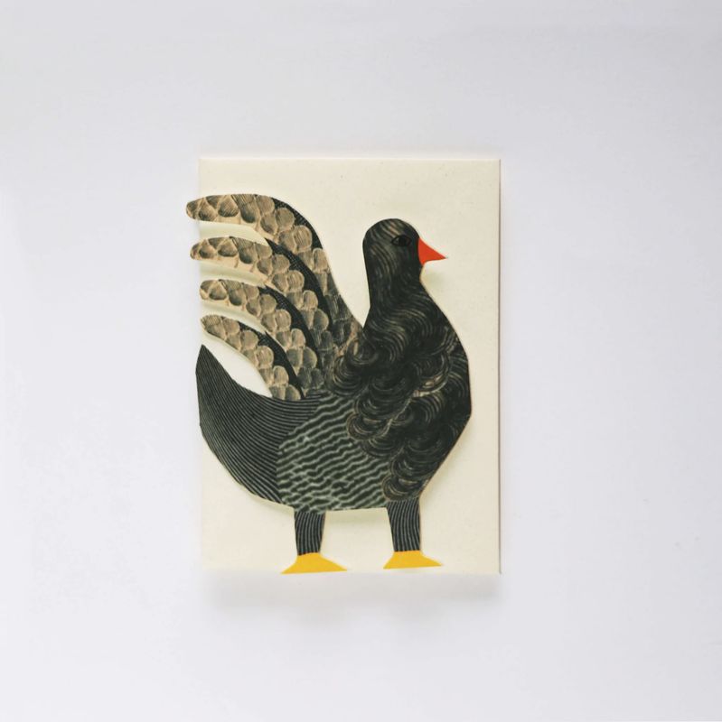 GC Chickens Concertina Greetings Card