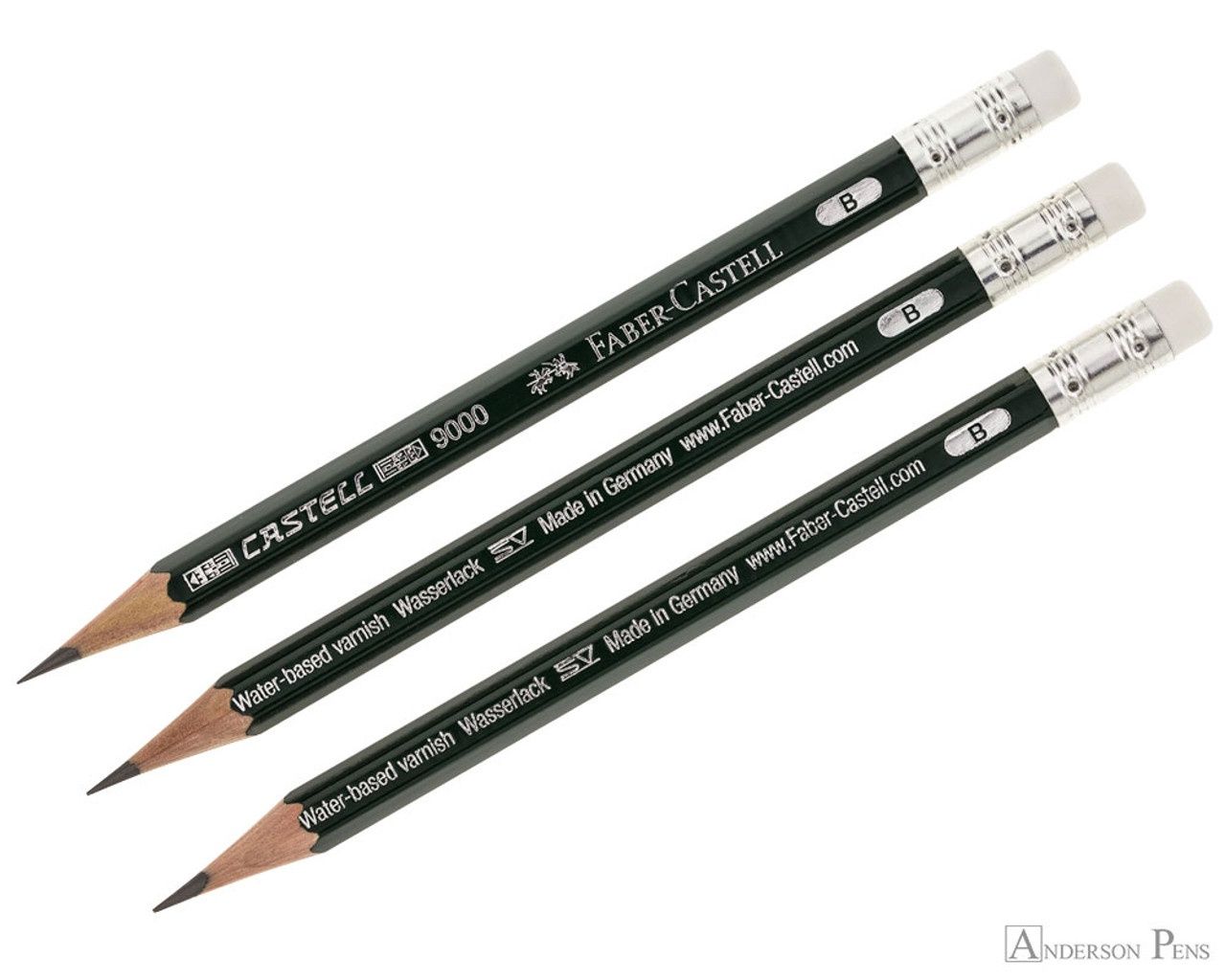 PE Faber-Castell 9000 Perfect Pencil - spares, pack of 3
