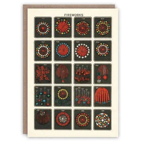GC Fireworks Greeting Card