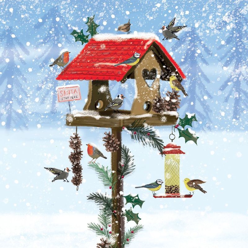GCX FESTIVE BIRD HOUSE