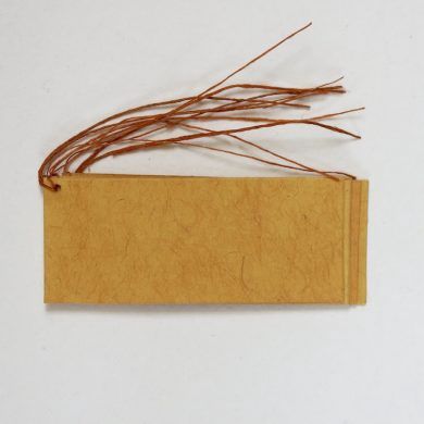 GT Khadi Saffron Tag Sgl