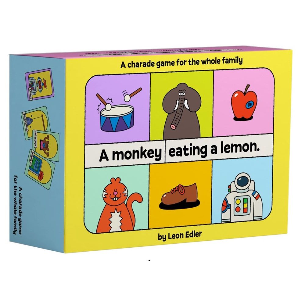 GM A Monkey Eating a Lemon - a charade game for the whole family