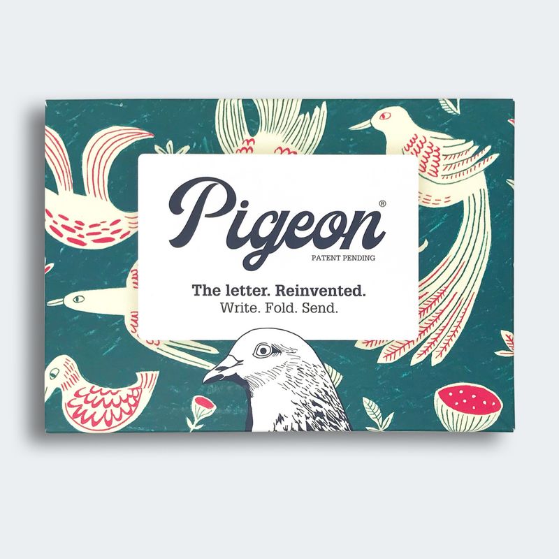 WS Fig &amp; Feather Pigeon Writing Set