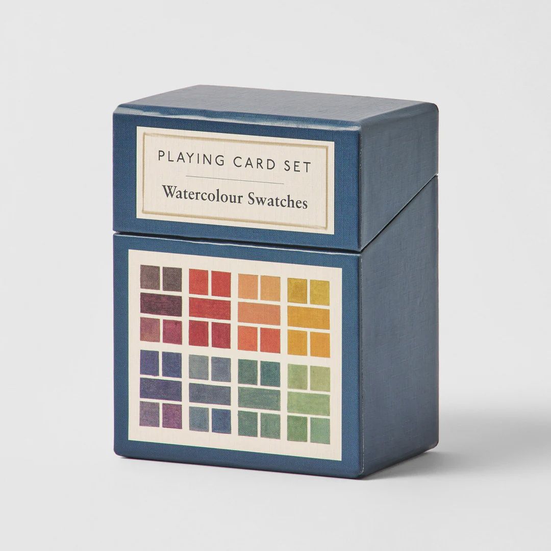 PL Watercolour Swatches Two Deck Playing Card Set