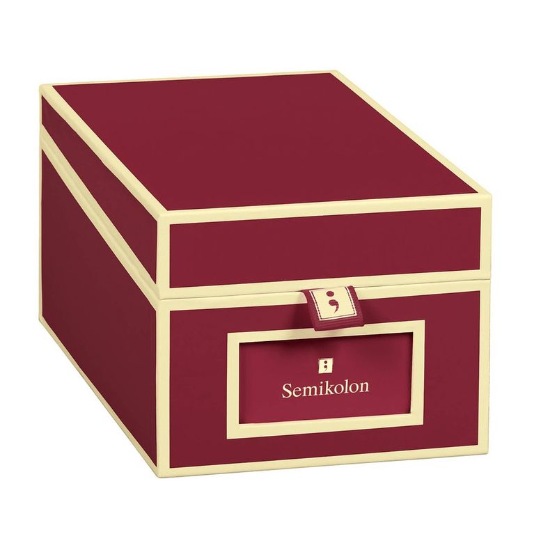 ST Business Card Box burgundy
