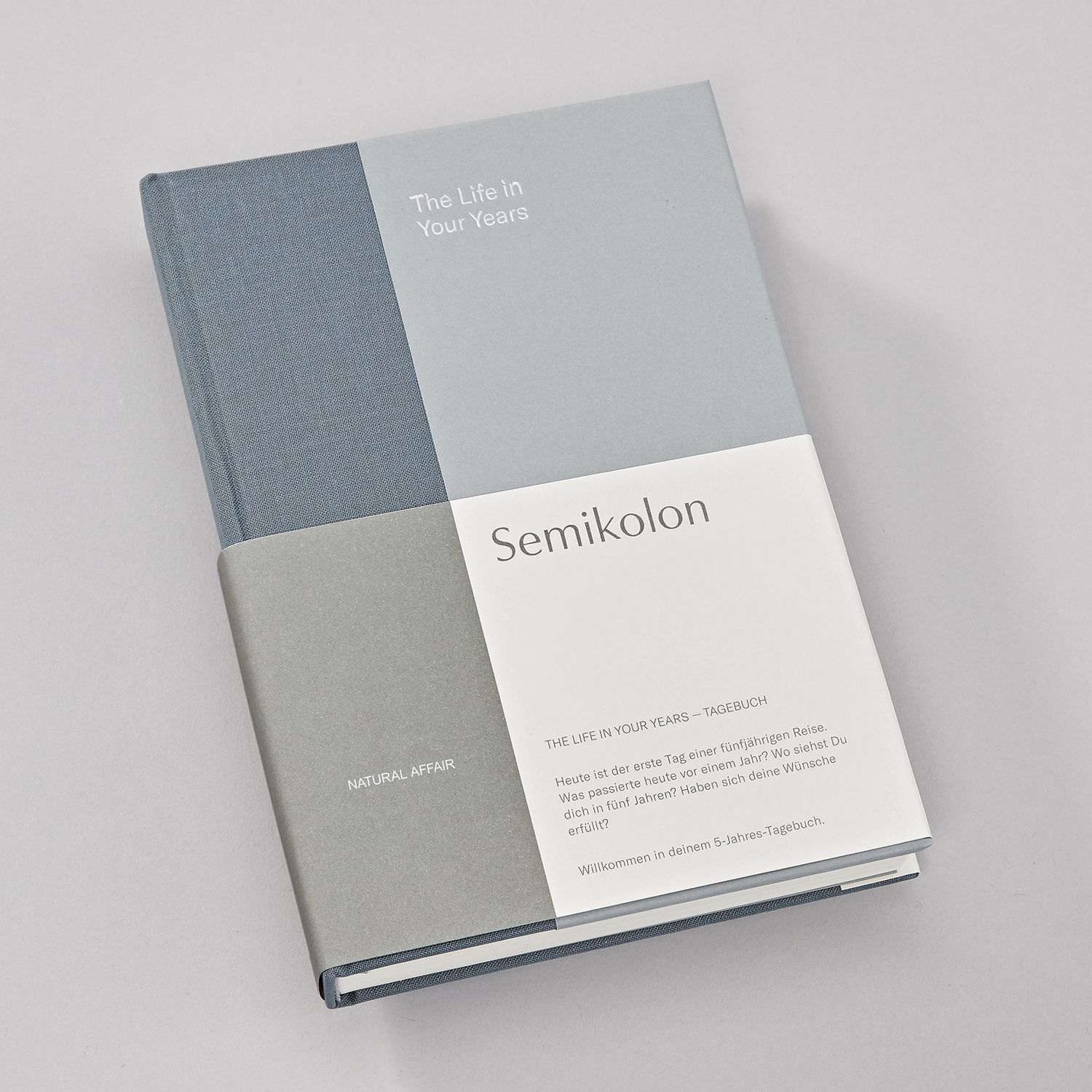 NB The Life in Your Years,5-Year-Journal (A5), Sea Salt