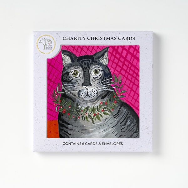GCX AGBI CHRISTMAS CARD PACK – The Festive Cat (3)