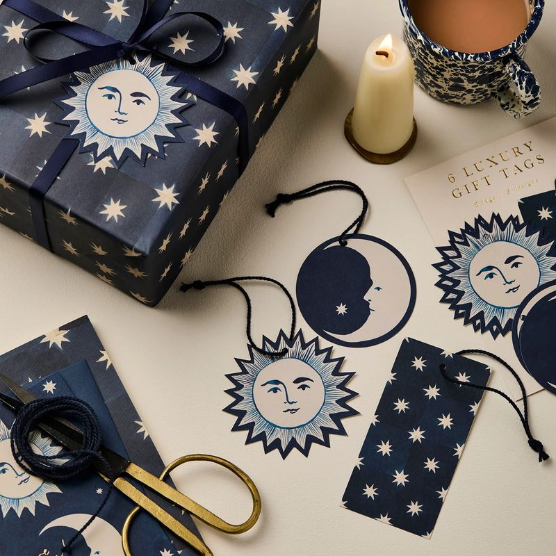 GT Moon &amp; Sun Gift Tags - pack of 6