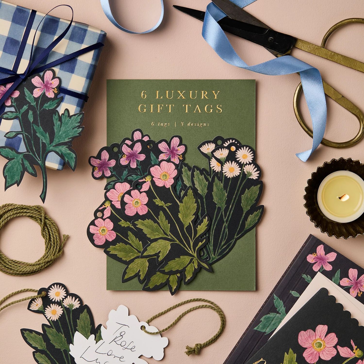 GT Botanical Gift Tags - pack of 6