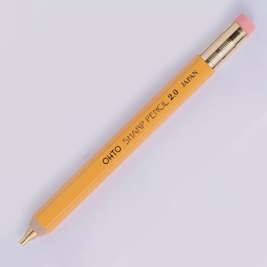 PE Mechanical Pencil 2.0/OHTOYellow (5)