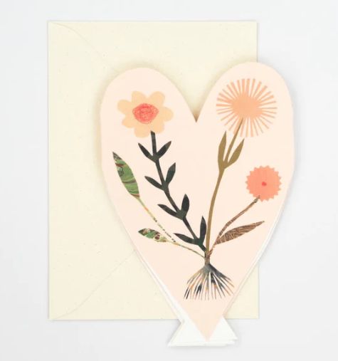 GC Hearts Concertina Greetings Card