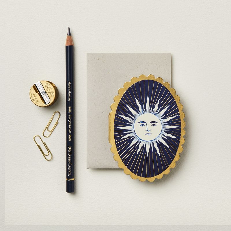 GC No. 12 Sun Mini Greetings Card