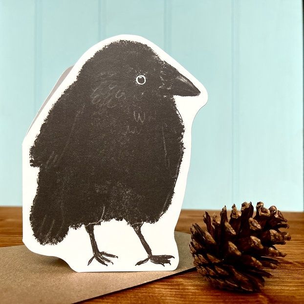GC Jackdaw Greetings Card