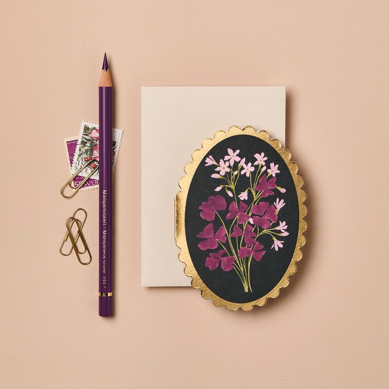 GC Oxalis Mini Greetings Card