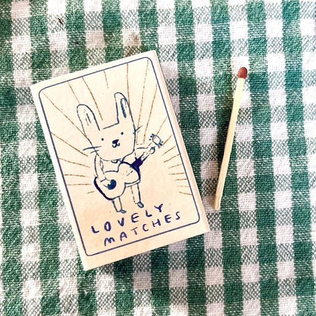 GF Guitar Bunny Lovely Matches