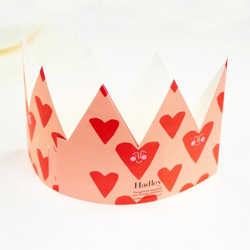 GC Loved Party Hat Greetings Card