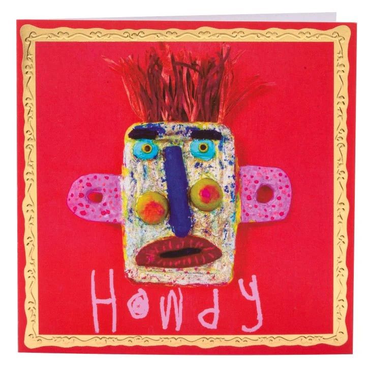 GC Howdy Greetings Card