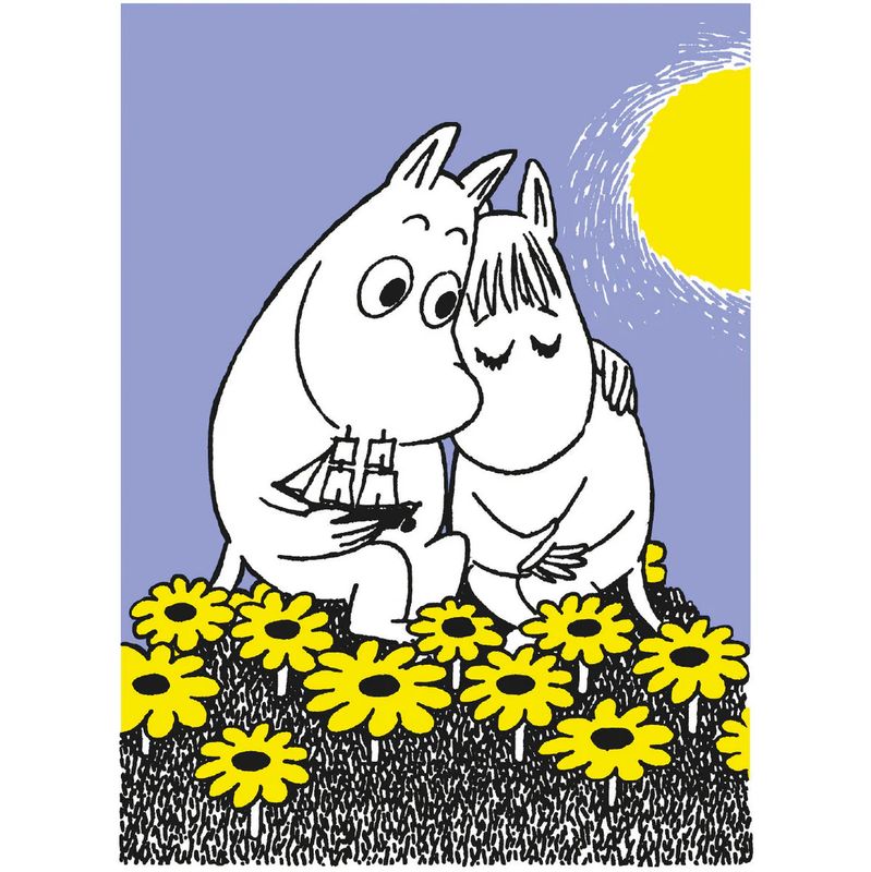 GCV Moomin In Love Moomin Letterpress