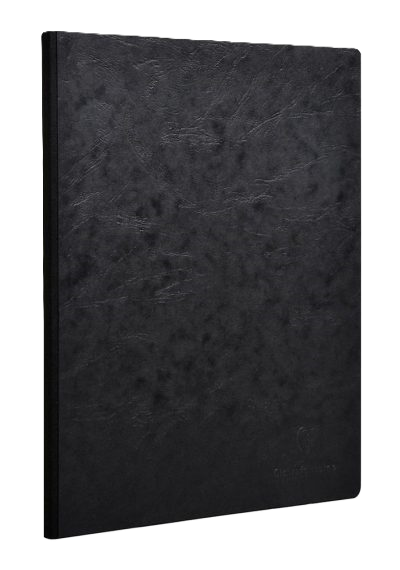 NB A Bag Clothbound Ruled A5 Black
