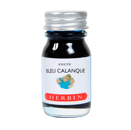 IK Herbin Bottled Ink 10ml Bleu Cal