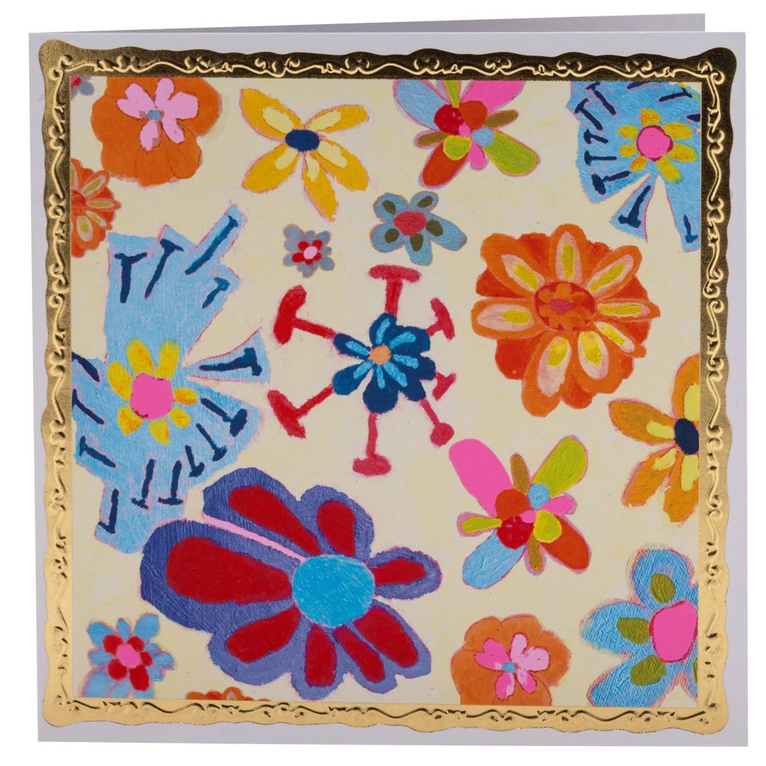 GC Flowers Greetings Card