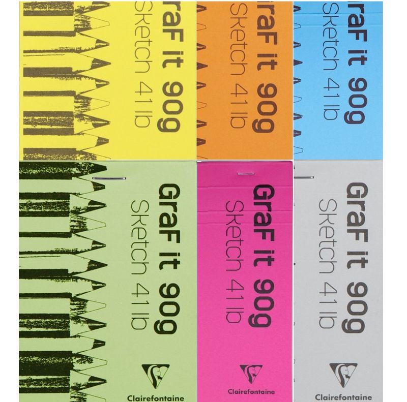 NB Clairefontaine Graf it 90g Sketch Pad (6)