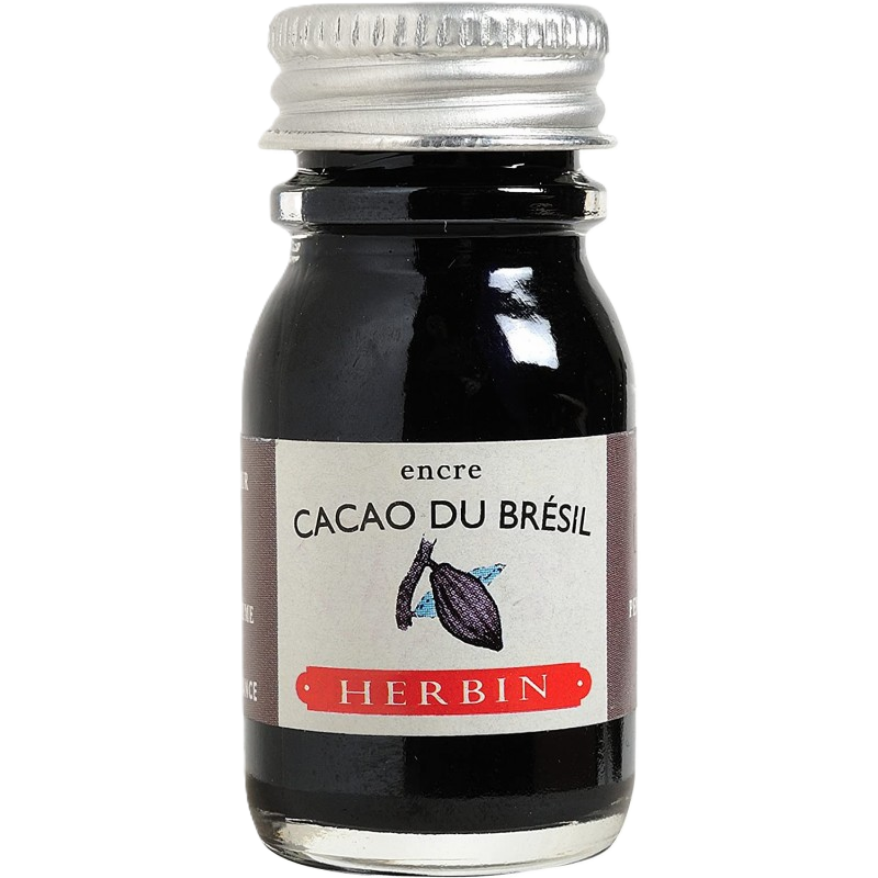 IK Herbin Bottled Ink 10ml Cacao de Brasil
