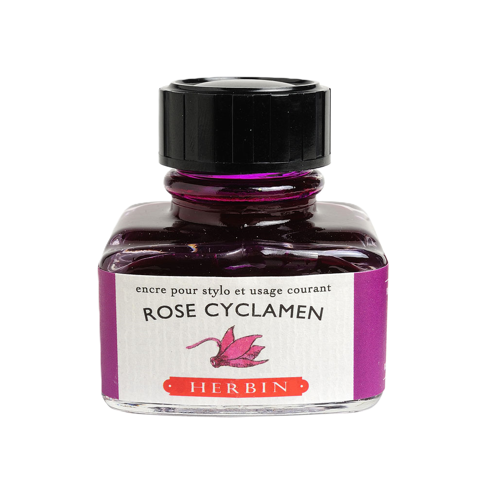 IK Herbin Bottled Ink 30ml Rose Cyclamen