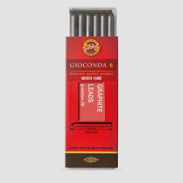 RE Koh-i-Noor 5.6mm 2B Pack of 6