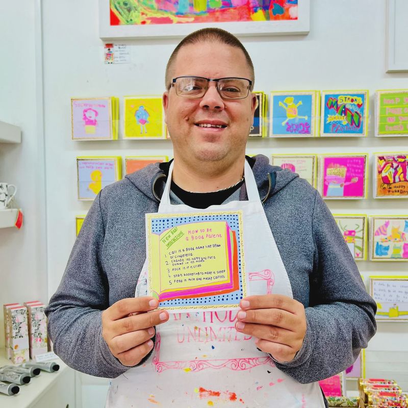 GC How To Be A Good Parent, New Baby Card