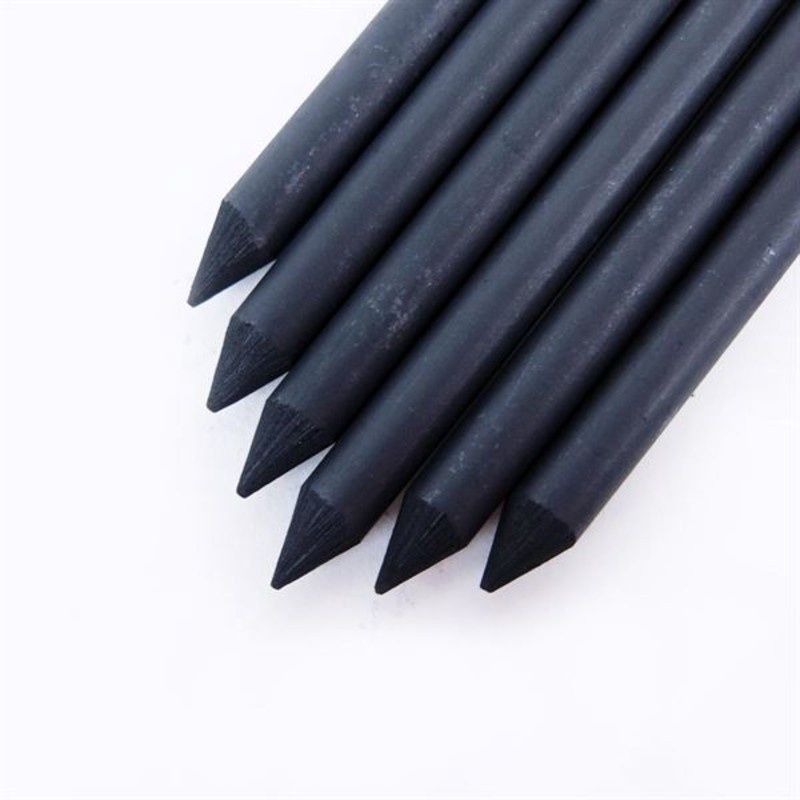 Koh i Noor Charcoal Leads 5.6mm (6 Pcs)