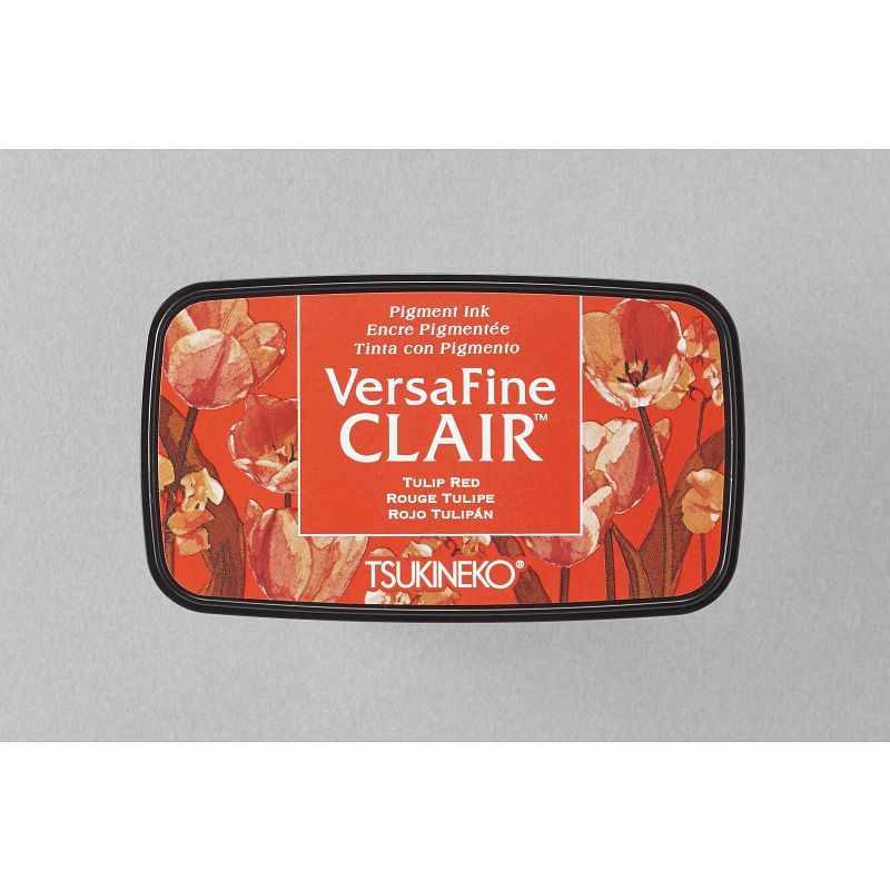 IK Tulip Red Versafine Clair Ink Pad
