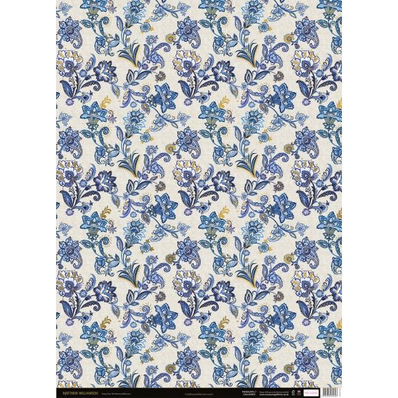 GW PAISLEY BLUE
