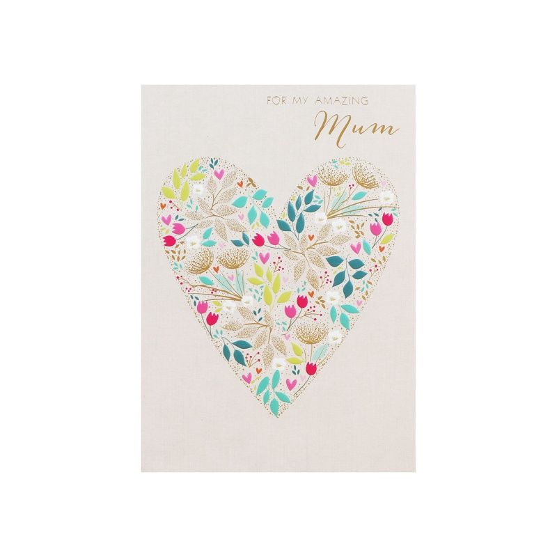 GCM MUM FLORAL HEART