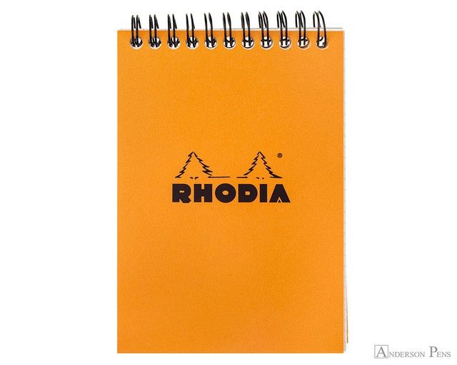 NB Wirebound Rhodia Squared A6