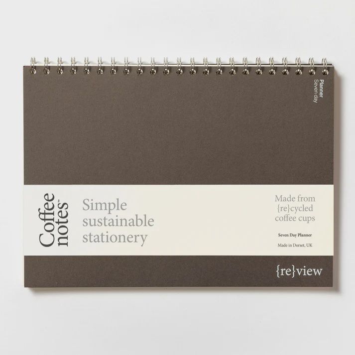 NB Coffeenotes A4 Planner 7 Day - various colours