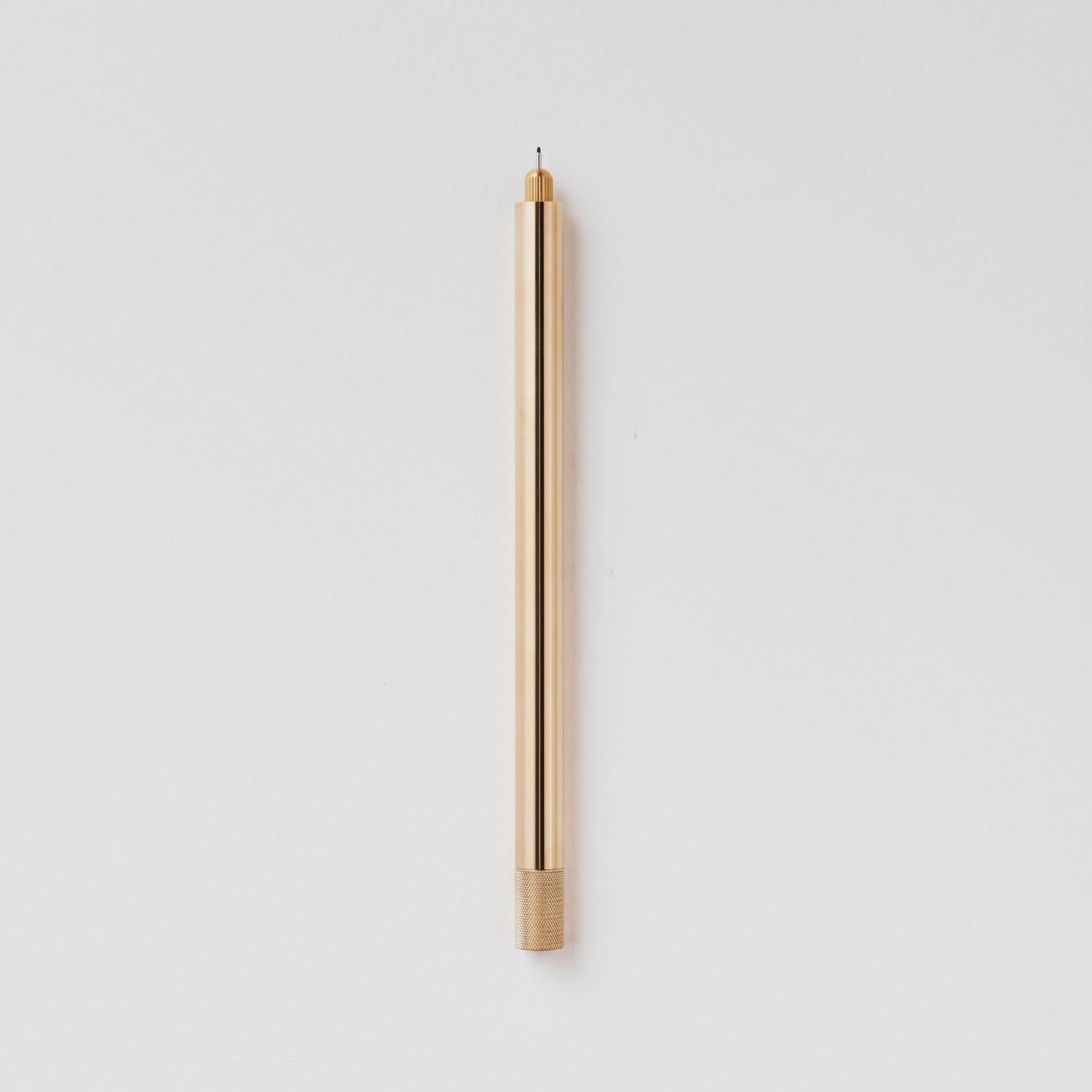 PN Tom&#39;s Studio Lumos Refillable Fineliner &amp; Brush Pen - Single Tip - Brass