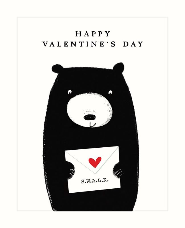 GCV BEAR VALENTINE&#39;S LETTER (6)BEV01A