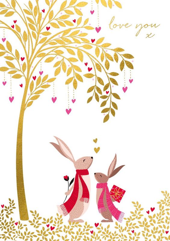 GCV VALENTINE&#39;S PINK RABBITS