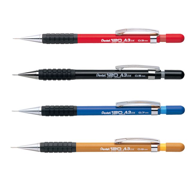 ME Pentel 120 A3 Automatic Pencil A300 (12)