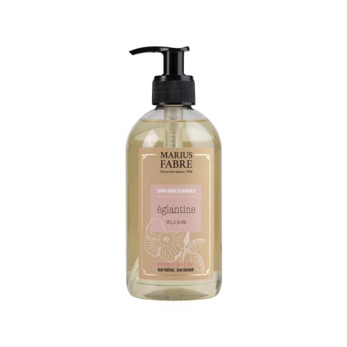Marius Fabre Liquid Marseille Soap With Copra Oil 400ml - Wild Rose - Bien Etre