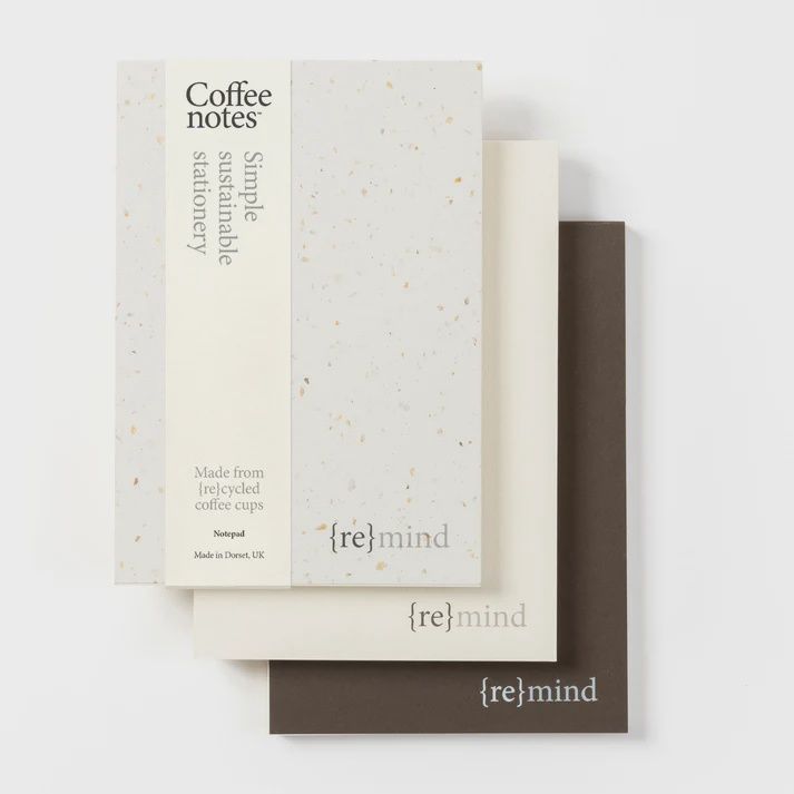 NB Coffeenotes Medio Organiser Notepads - various colours